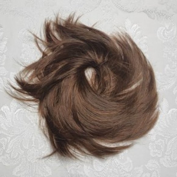 JuvaBun Straight Bun - Medium Brown Color - Picture 3 of 6